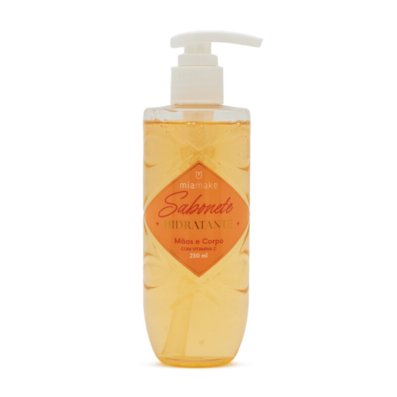 Sabonete Líquido Hidratante com Vitamina C Mia Make 230ml